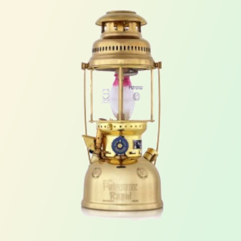 Petromax 500 HK kerosene lamp (brass polished)