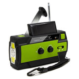 Multi-Purpose Crank Radio 4000 mAh MD-090P