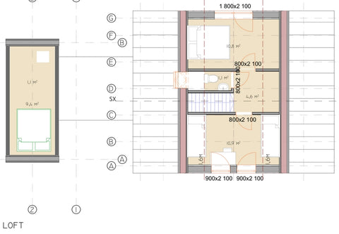 TRIO 75 + DUO 57 with Gallery Plan Set (metric)
