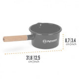 Petromax Enamel Pan black (1 L)
